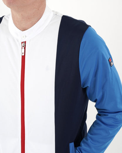 Fila Vintage Sammy Trainingsjacke Weiß/Blau