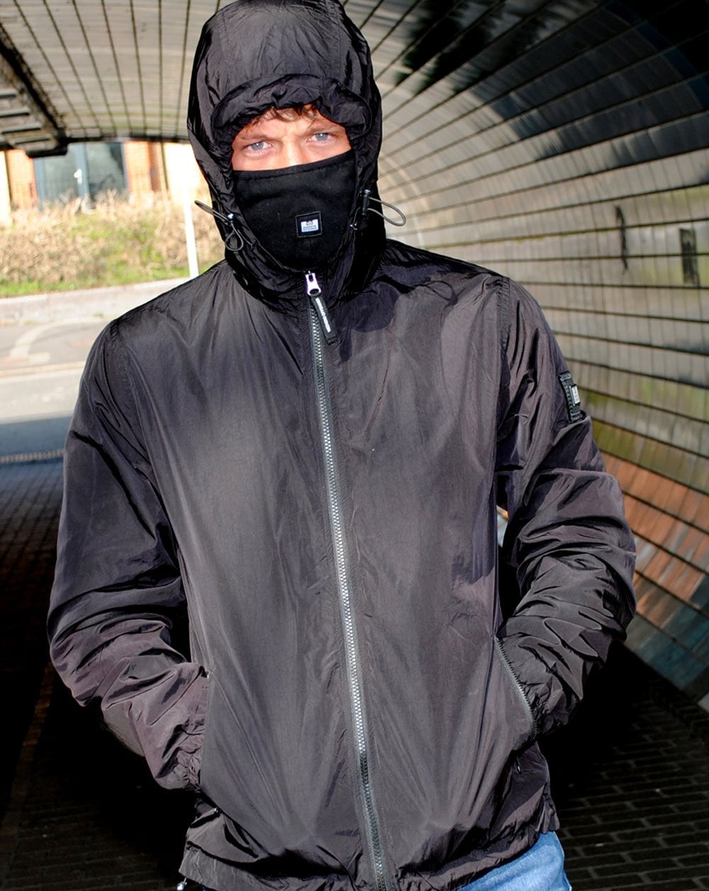 Weekend Offender Technikerjacke Schwarz