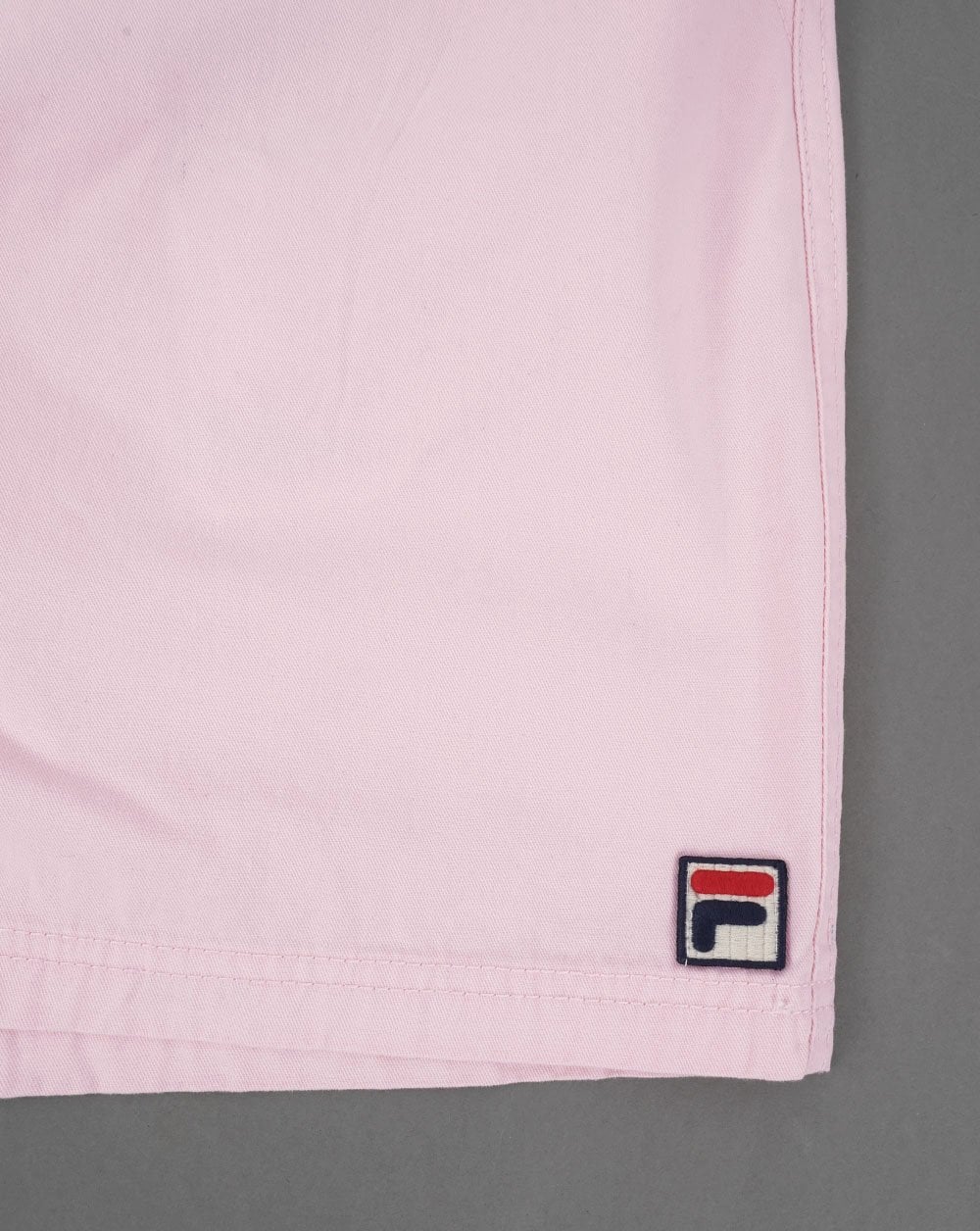Fila Vintage Elastische Chino-Shorts Rosa