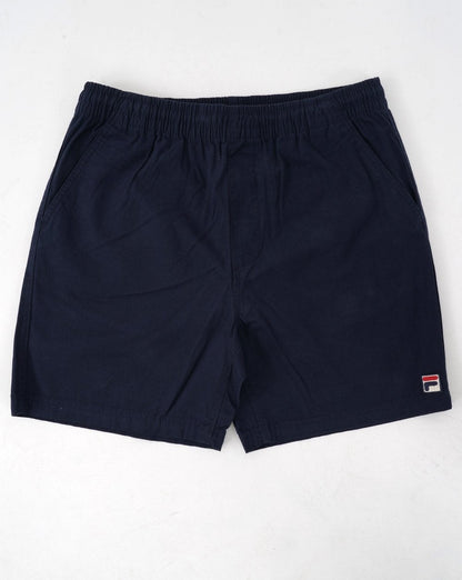 Fila – Vintage – Lockere Chino-Shorts in Marineblau