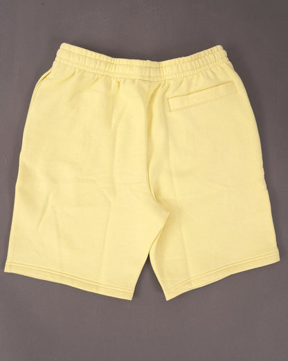Lacoste – Fleece-Shorts mit Gesäßtasche, Gelb