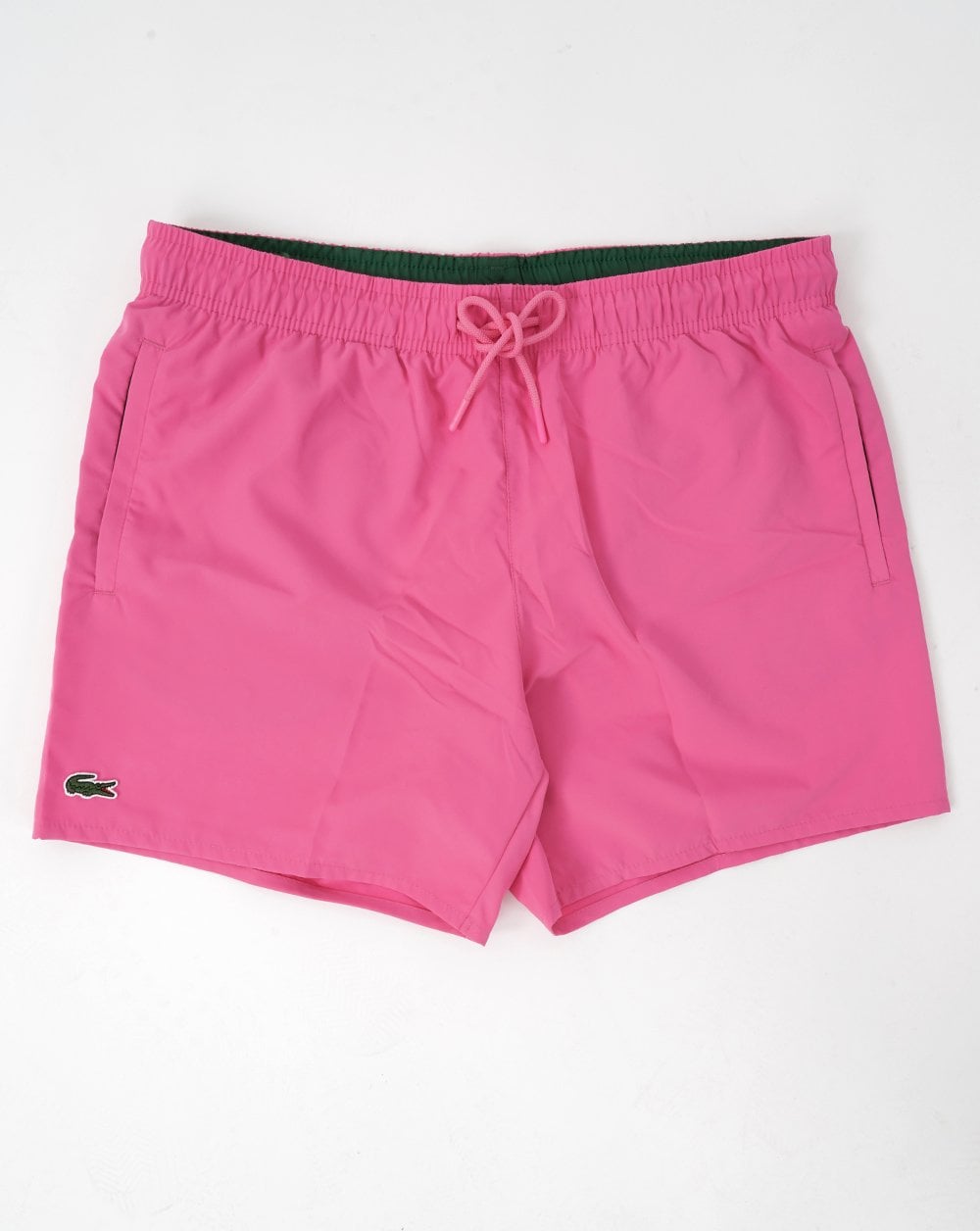 Lacoste Badeshorts Hot Pink/Grün