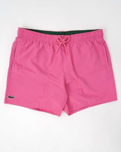 Lacoste Badeshorts Hot Pink/Grün