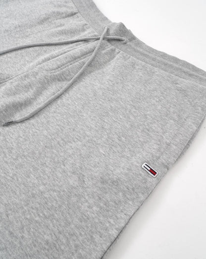 Tommy Jeans Fleece-Strandshorts Hellgrau Heather