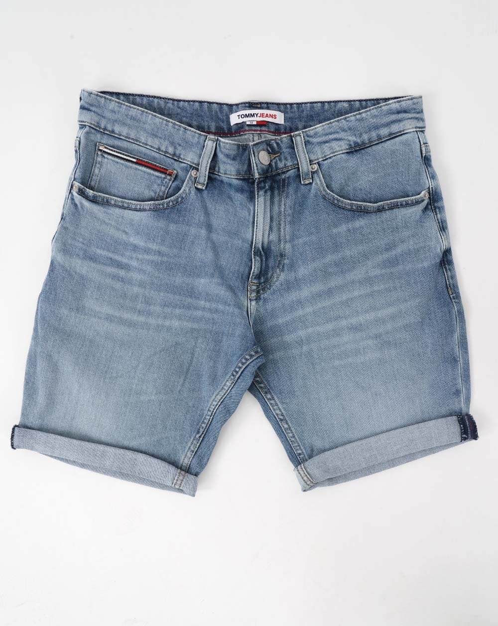 Tommy Jeans Scanton Jeansshorts, heller Denim