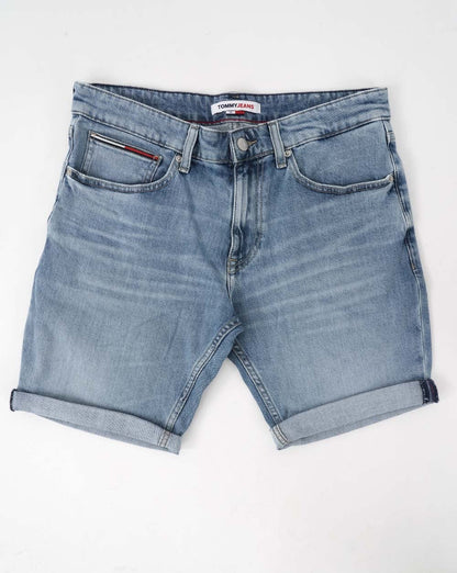 Tommy Jeans Scanton Jeansshorts, heller Denim