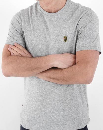 Luke Traffs T-Shirt Mittelgrau meliert
