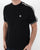 Trojan Twin Stripe T Shirt Black