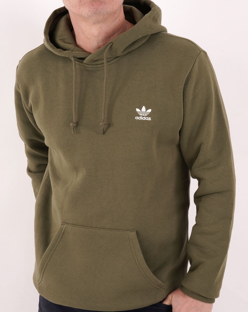 Adidas Originals Essential Hoody Olivgrün