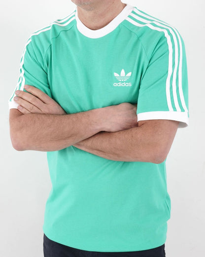 Adidas Originals 3-Streifen-T-Shirt Hi-Res Grün