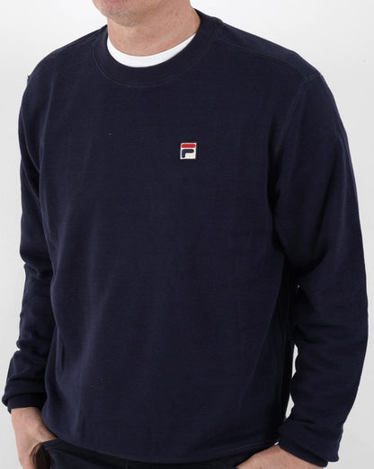 Fila Vintage Seppi Crew Sweatshirt Marineblau