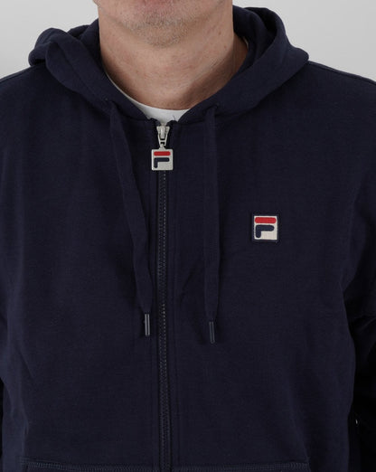 Fila Vintage Roger Hoody Marineblau