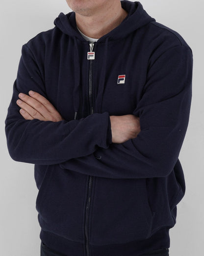 Fila Vintage Roger Hoody Marineblau