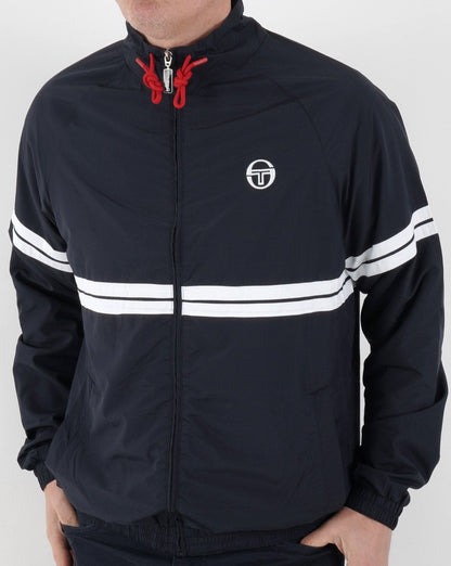 Sergio Tacchini Bruno Windbreaker Marineblau/Weiß