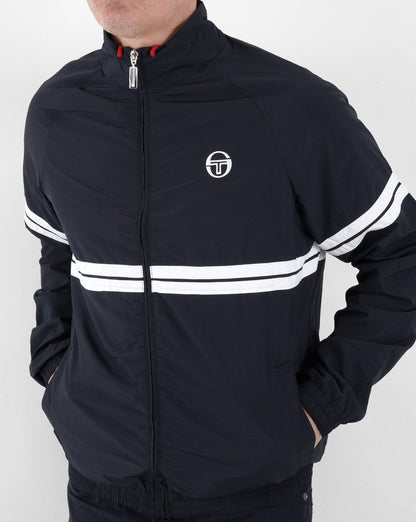 Sergio Tacchini Bruno Windbreaker Marineblau/Weiß