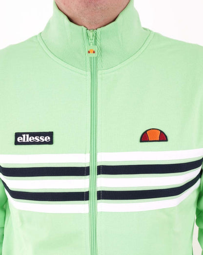 Ellesse – 5-Streifen-Trainingsoberteil, frisches Limettengrün