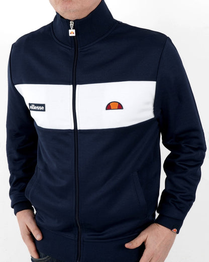 Ellesse – Jude Trainingsjacke, Marineblau/Weiß