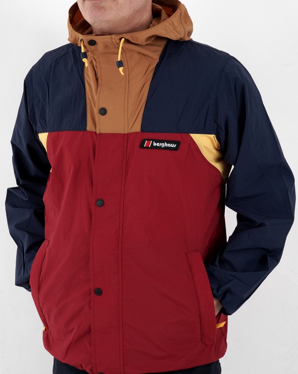 Berghaus Dean Street Windbreaker Rot/Dusk/Gelb