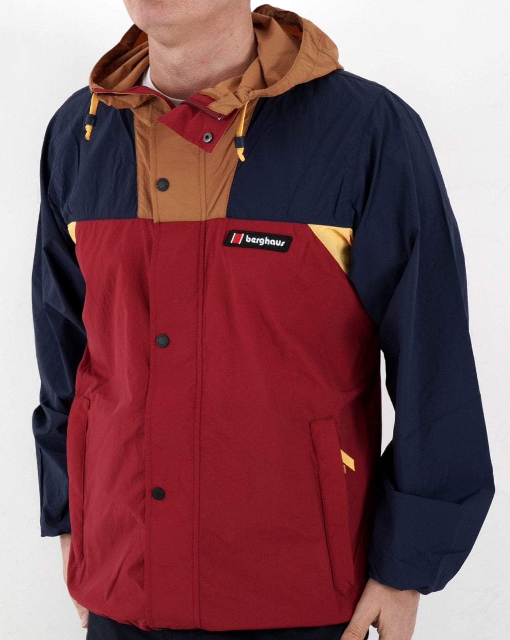 Berghaus Dean Street Windbreaker Rot/Dusk/Gelb