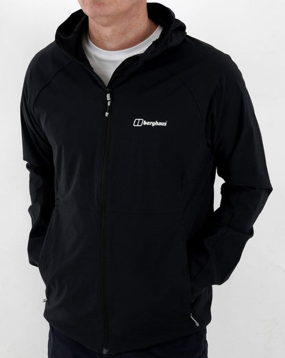 Berghaus Theran Kapuzenjacke Schwarz