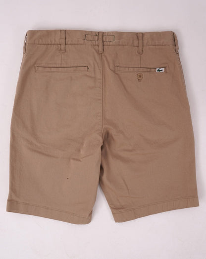 Lacoste – Chino-Shorts in Hellbraun