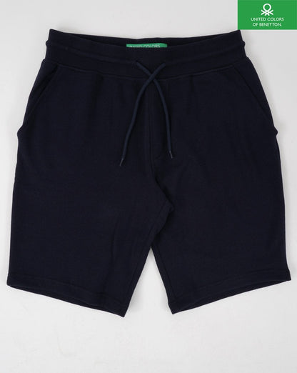 Benetton Sweatshorts Marineblau