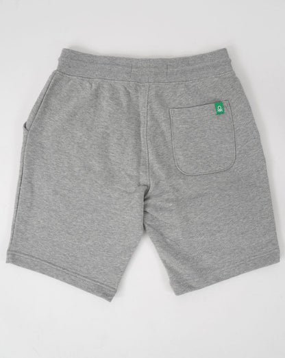 Benetton – Sweatshorts in Graumeliert