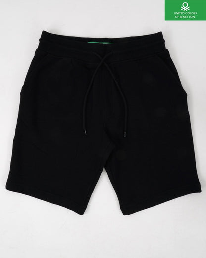 Benetton Sweatshorts Schwarz