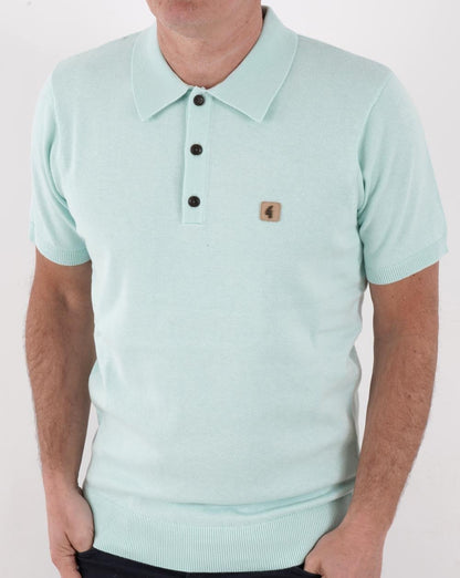 Gabicci Vintage Jackson Strickpolo Frische Minze
