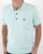 Gabicci Vintage Jackson Knitted Polo Fresh Mint