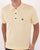 Gabicci Vintage Lineker Knitted Polo Vanilla