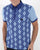 Gabicci Vintage Stewart Oxford Polo Blue