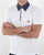 Gabicci Vintage Renfro Woven Polo White