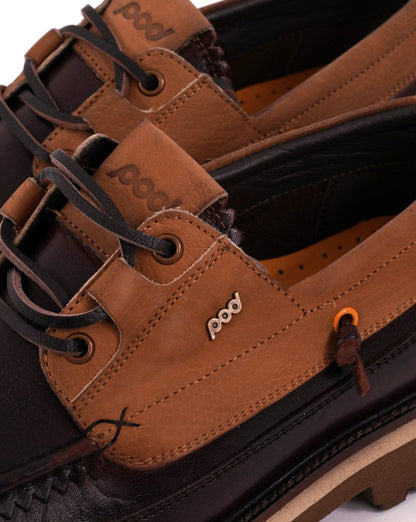 Pod Bellamy Schuh Braun/Hellbraun