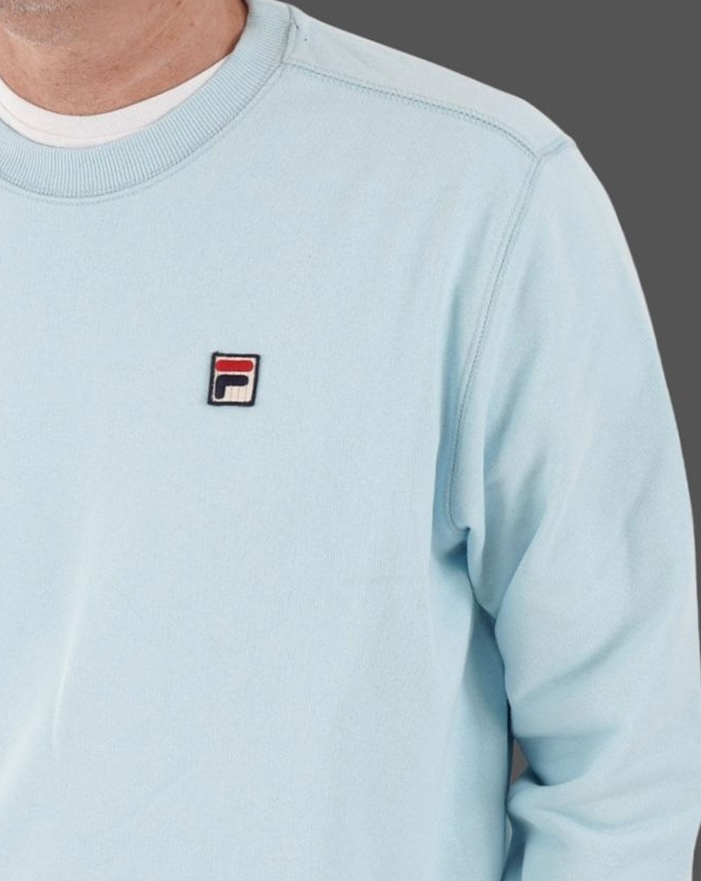 Fila Vintage Seppi Crew Sweat Soft Sky