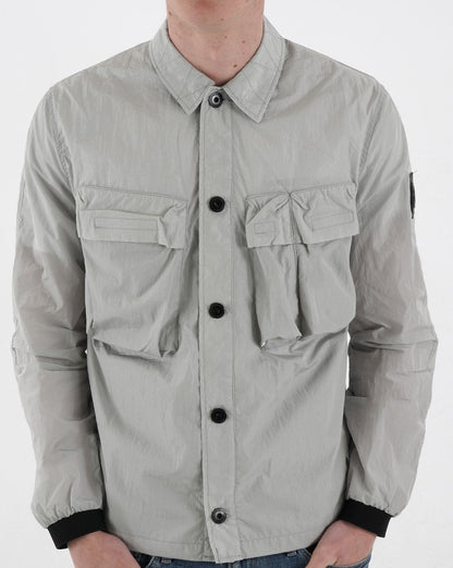 Marshall Artist Quinto Molecular Overshirt Antarktisgrau