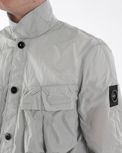 Marshall Artist Quinto Molecular Overshirt Antarktisgrau