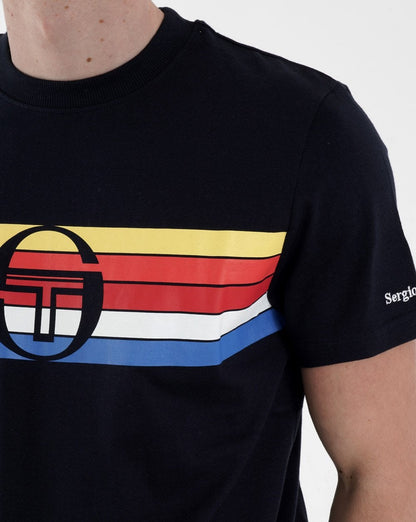 Sergio Tacchini Adamo T-Shirt Marineblau