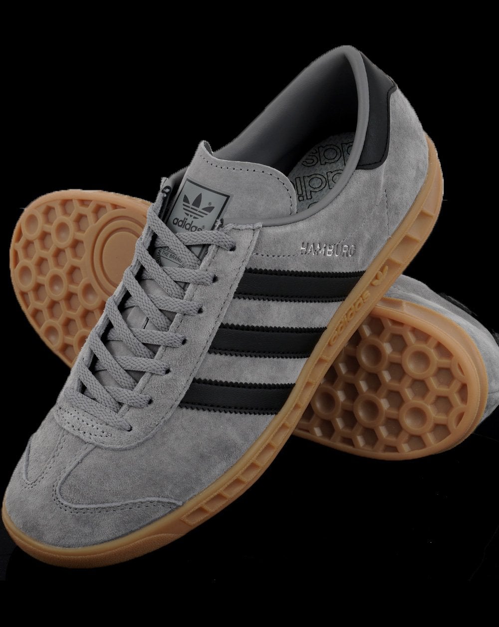 Adidas Hamburg Sneakers Grau/Schwarz
