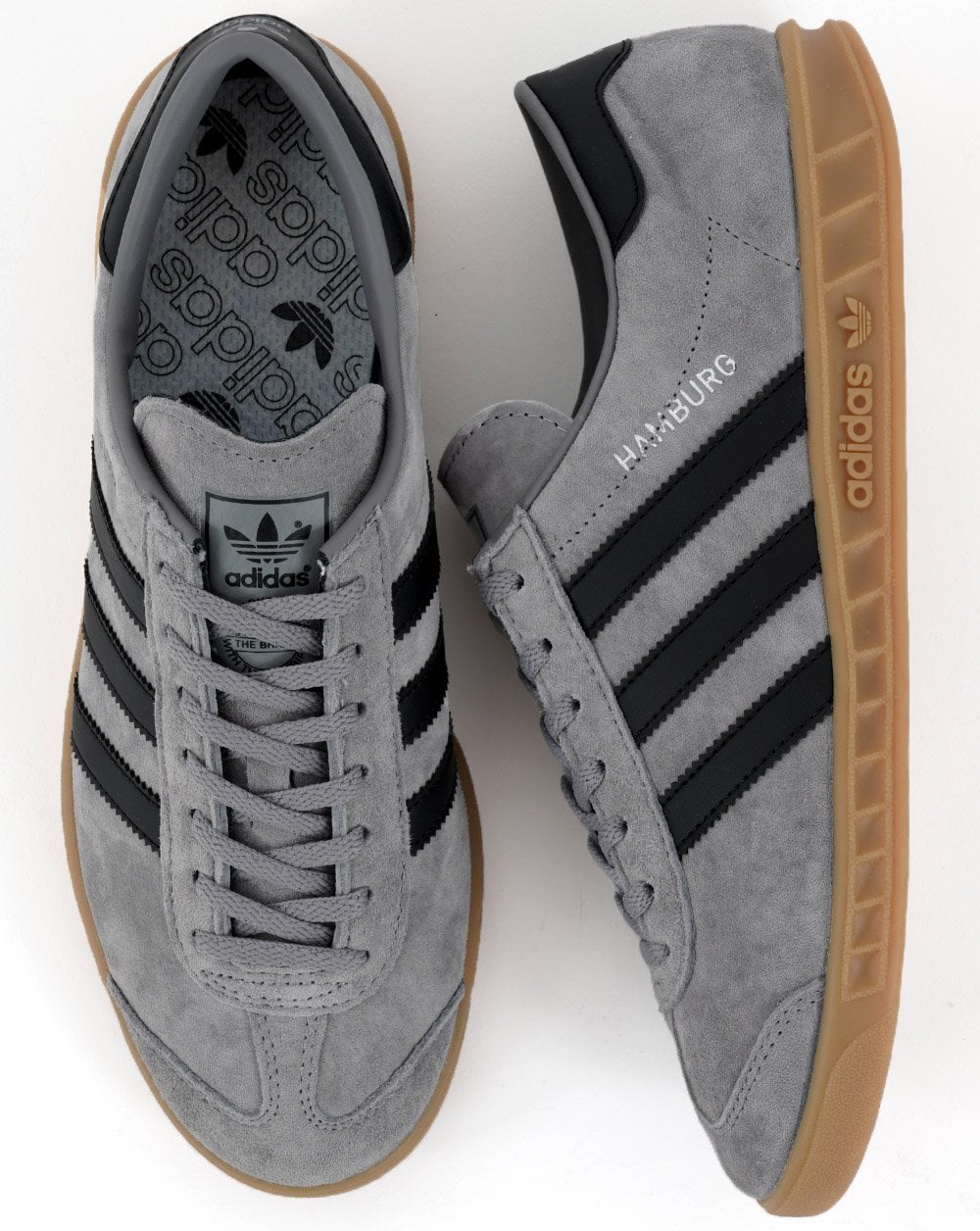 Adidas Hamburg Sneakers Grau/Schwarz