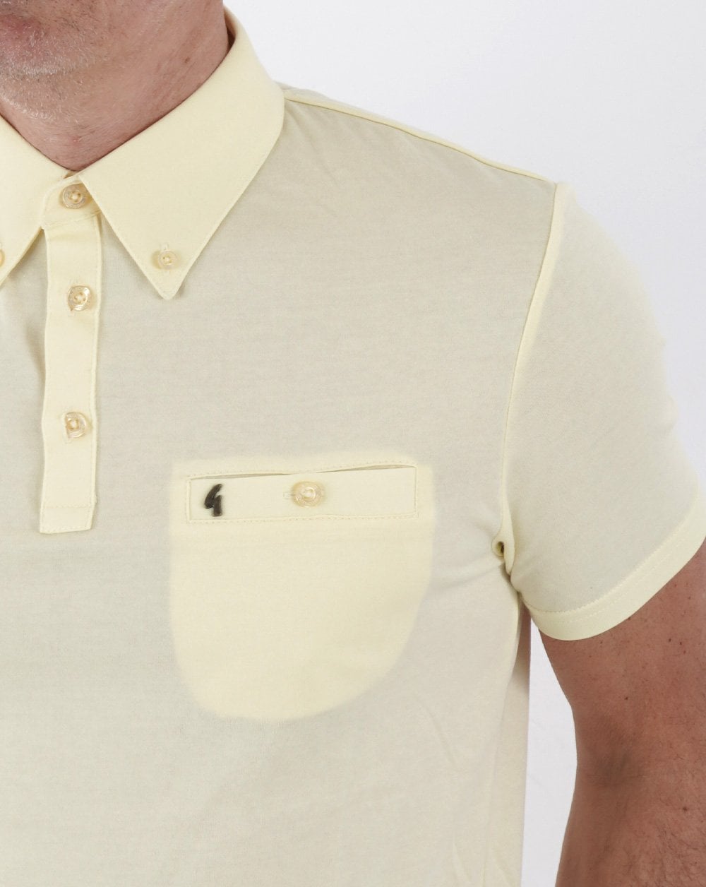 Gabicci Vintage Ladro Poloshirt Vanille