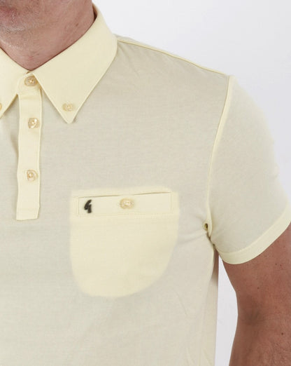 Gabicci Vintage Ladro Poloshirt Vanille