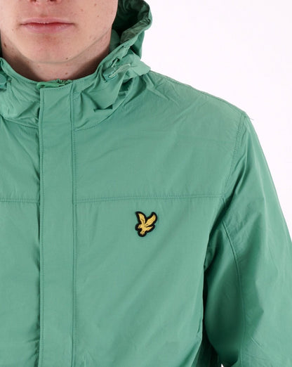 Lyle &amp; Scott – Kapuzenjacke mit Tasche, Jadegrün