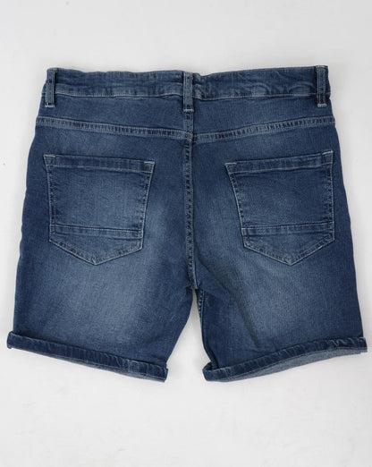 Jeansshorts in heller Waschung