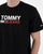 Tommy Jeans Corp Logo T Shirt Black