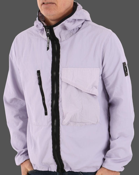 Marshall Artist GD Hooded Overshirt Soft Violet