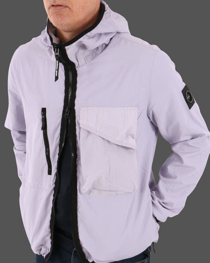 Marshall Artist GD Kapuzen-Overshirt Soft Violet