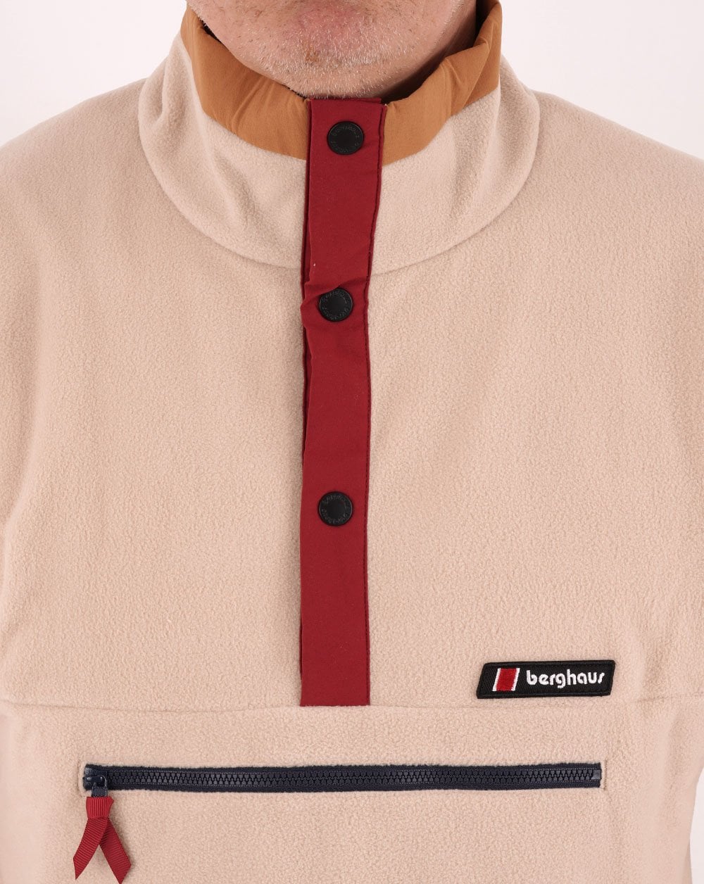 Berghaus Dean St. Polarplus Fleece Creme/Braun