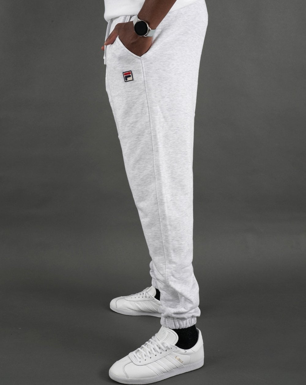 Fila Vintage Marin Joggers Light Grey Marl
