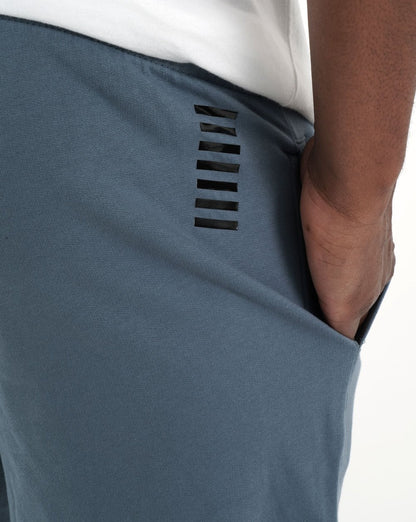 EA7 Klassische Jogginghose Blau